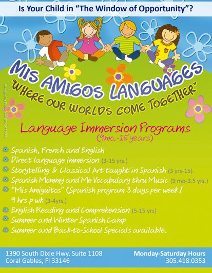 Our Language Immersion Programs