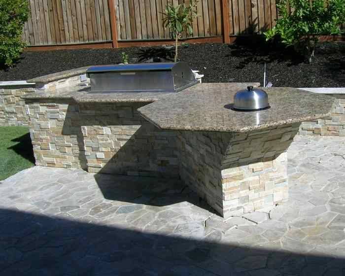 Granite Outdoor Kitchen