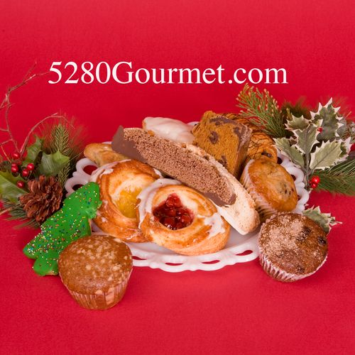 Seasonally Decorated Fresh Pastry baskets