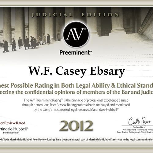 AV rated Attorney can help you, a friend , or love