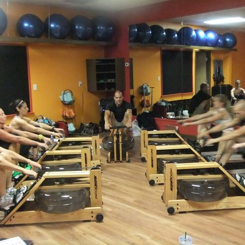 Indo-Row (Indoor rowing class)