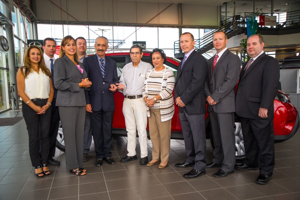 Winner of a nationwide Toyota Service contest that