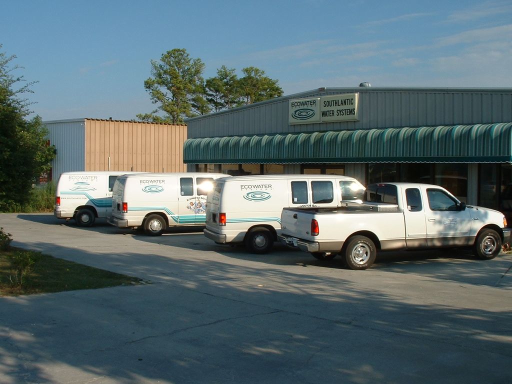 Southlantic Storefront and Service Vehicles