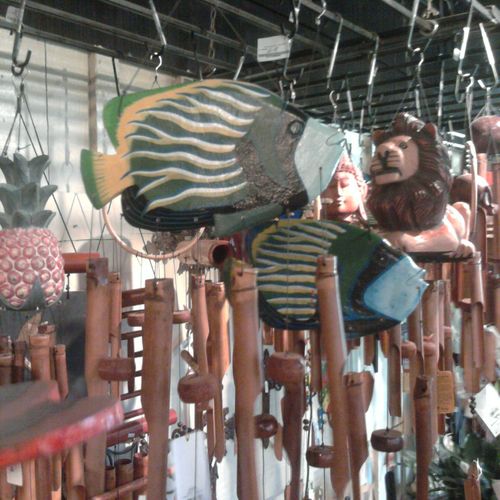We carry a huge selection of wind chimes and other