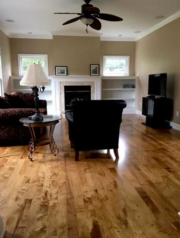 Replacing Carpet with Hardwood in Cleveland (After