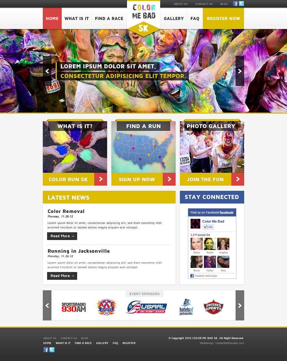 Active Life Website Redesign
