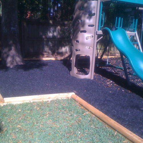 Design & Build a playground area. Using Landscape 