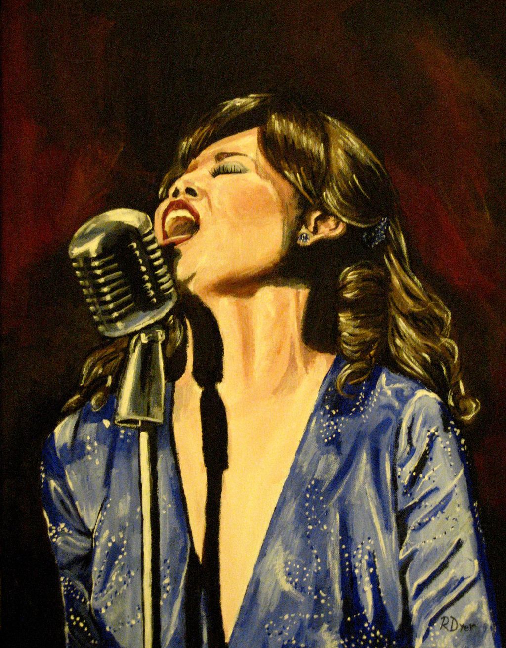 Ms. Fegi
acrylic on canvas