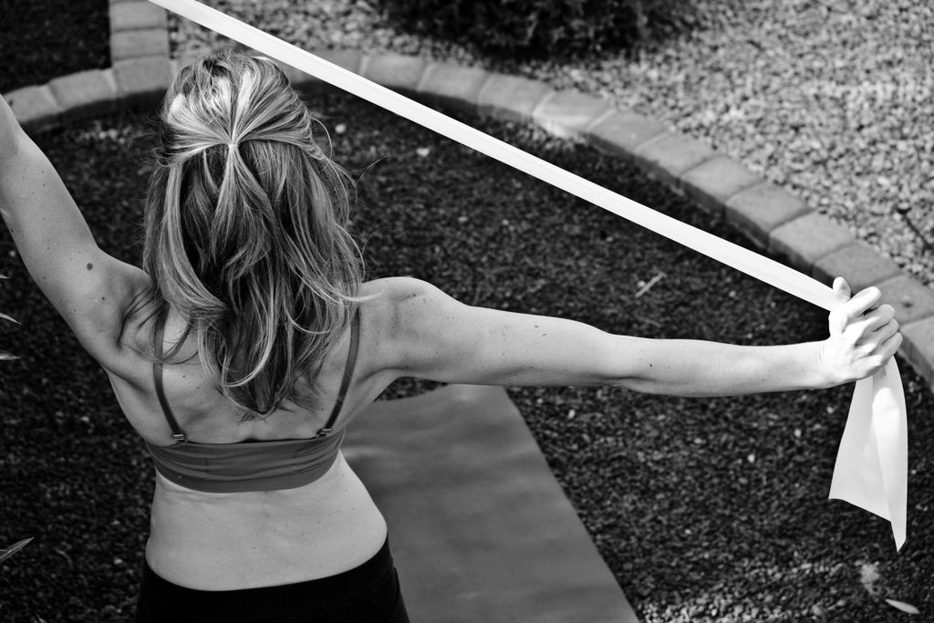 Personal and small group training: Resistance band