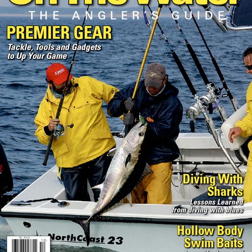 On The Water Magazine cover - tuna