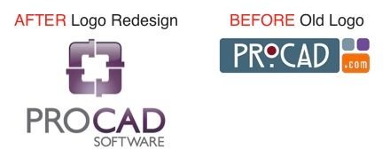 Rebranding strategy including new, fresh logo (lef