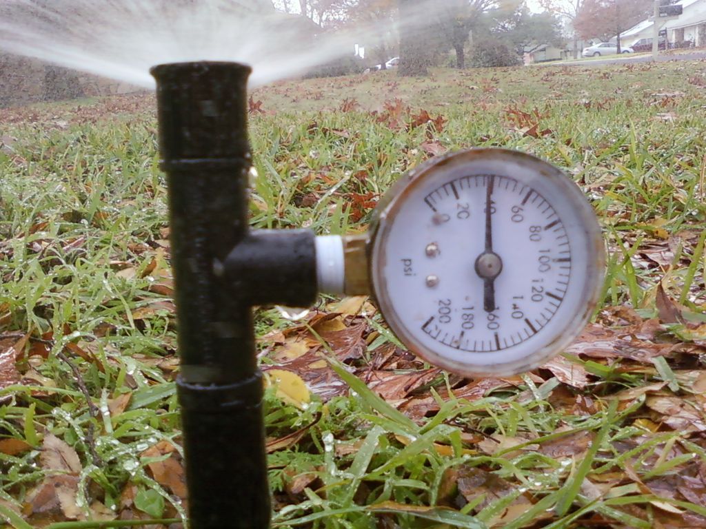 We can check the pressure at your heads to optimiz
