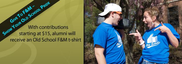 Web banner for Franklin & Marshall College