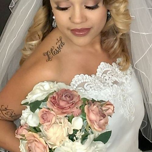 Bridal make up and hair