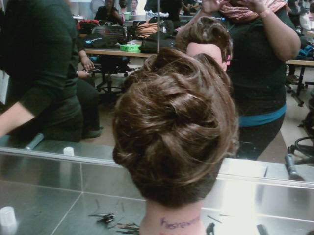 Updo- Drape