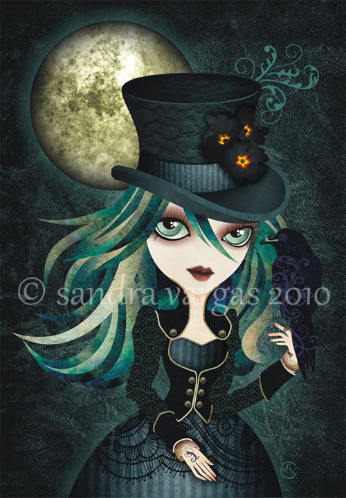 Raven's Moon Â© Sandra Vargas