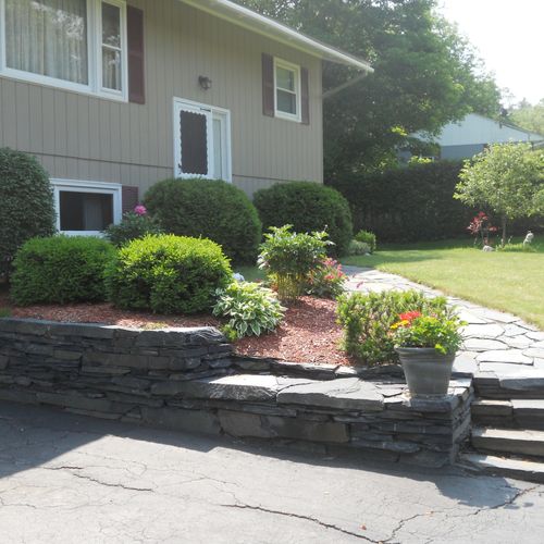 Beautiful stone work at 3 BR on Pleasantview St. i