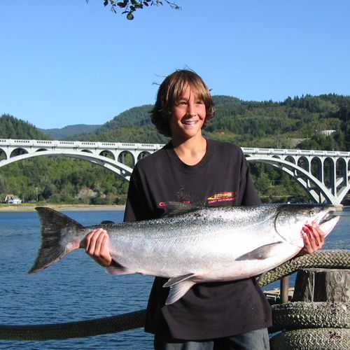 Nice "King" Chinook salmon