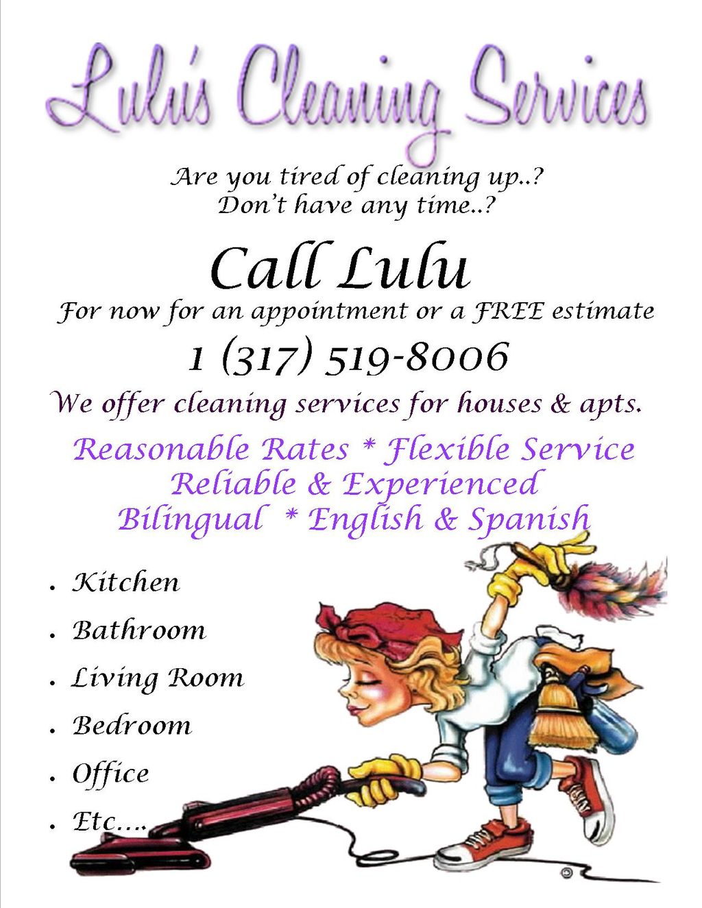 Lulu's Cleaning Services