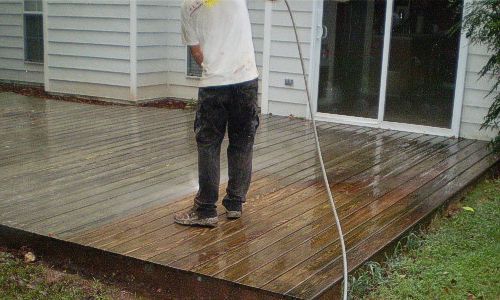 Before and After: Deck