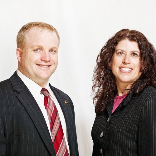 Attorneys Jonathan Breeden and Tina Davidson