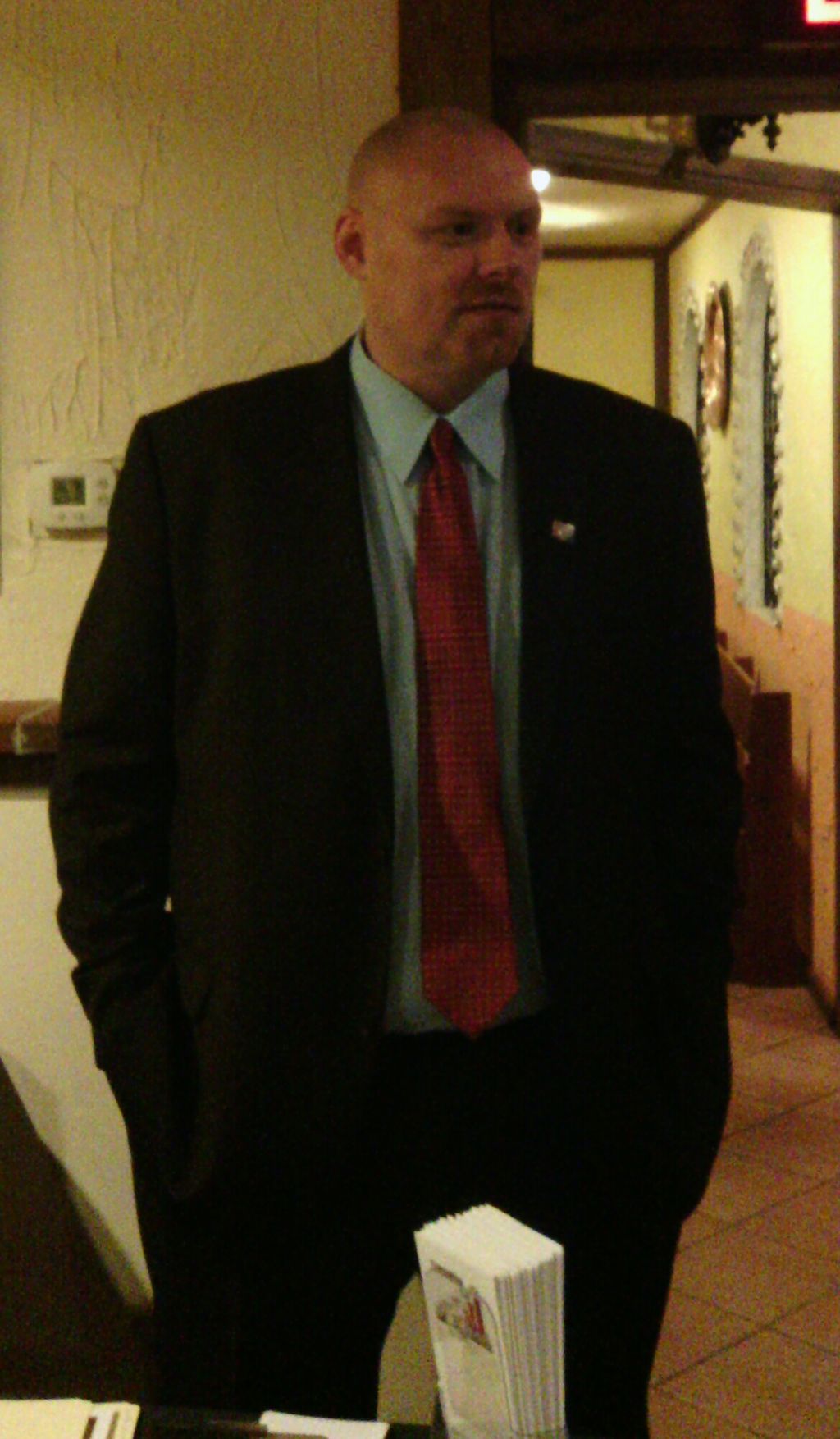 Robert M Brandt at a Leadership Seminar hosted by 