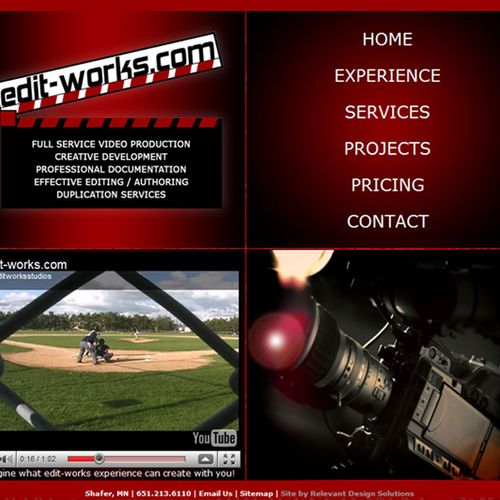 Video business Web site with video - http://edit-w