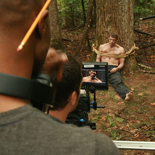 On set of The Taking - Feature Film (in production