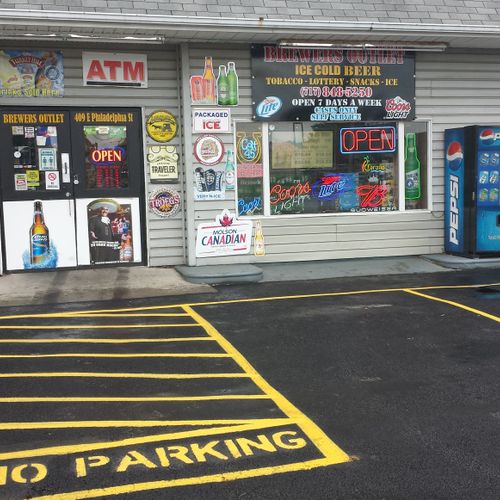 Line painting beverage outlet york pa