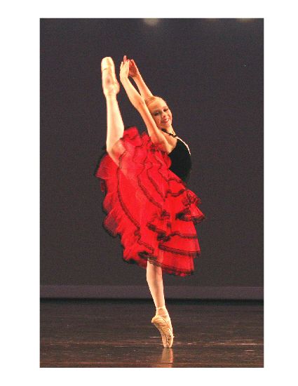 Katia Almayeva (11) performing solo from ballet Do