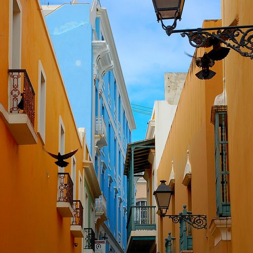 Colorful Old  San Juan, Puerto Rico