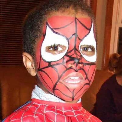 Boys of All Ages Love Super Hero Face Painting