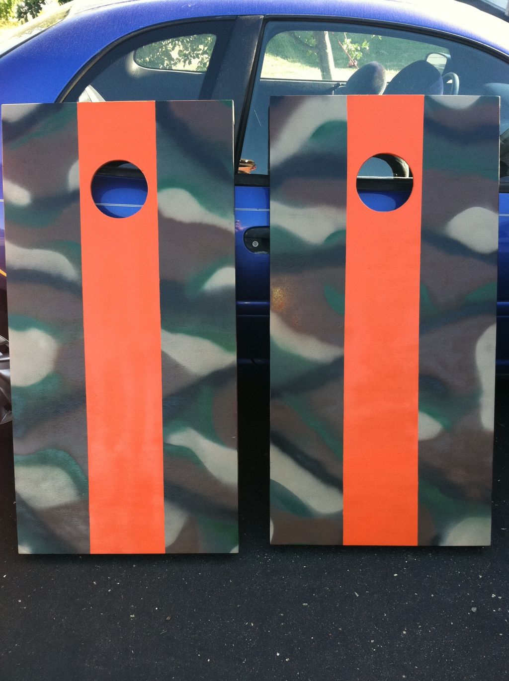 Bean bag boards for deer camp