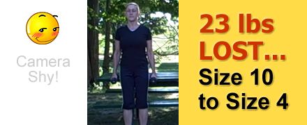 Maria P. of Beekman, NY lost 23 pounds and is in a