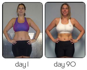 Steph lost 25 inches in 90 days!  She lost 6 inche