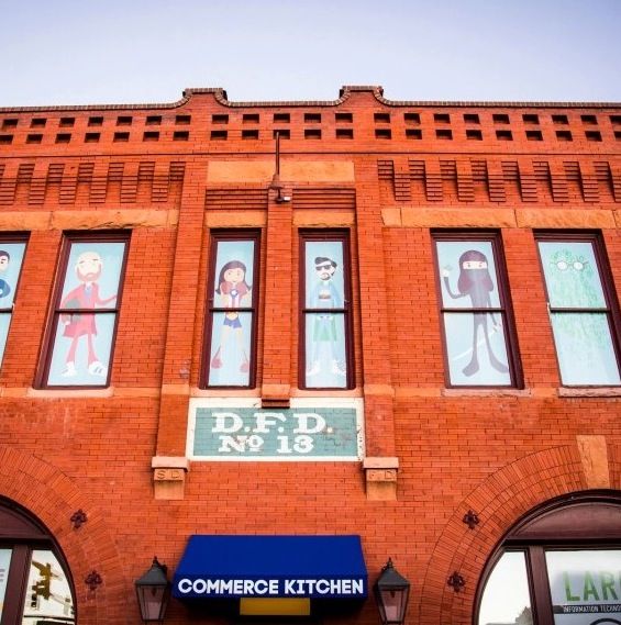 Our headquarters are in a 19th century firehouse i