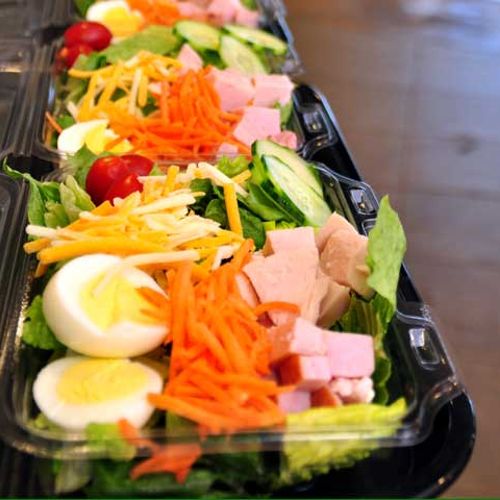 Chef salads for the whole office