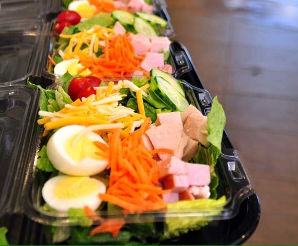 Chef salads for the whole office