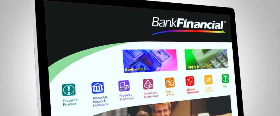 website for a consumer/small business financial in