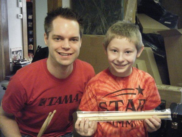With my student Max (2009 student of the year!)