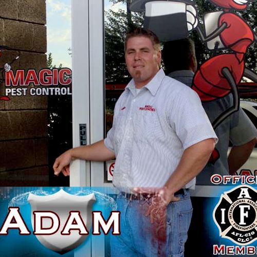 Adam of Magic Pest Control - Termite Control Techn