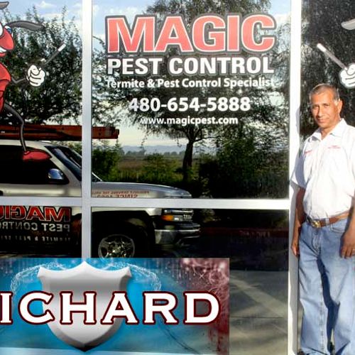 Richard of Magic Pest Control - Bed Bug Technician