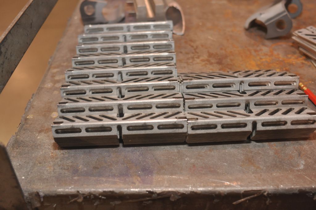 Small batch of parts laser cut for a new client, L