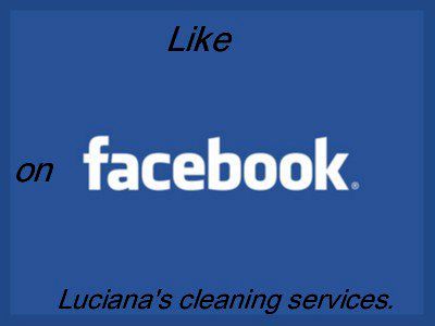 Like our Cleaning/maid  service on Facebook!!