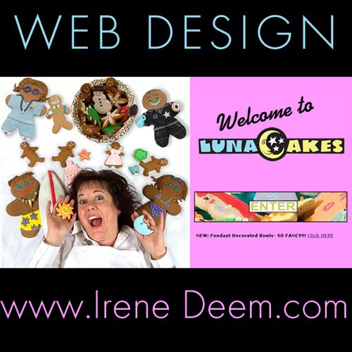 Web Design for www.PattysLunaCakes.com
Deem Creati