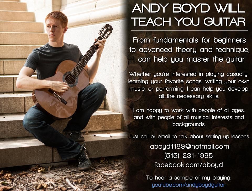 Guitar Lessons by Andy Boyd