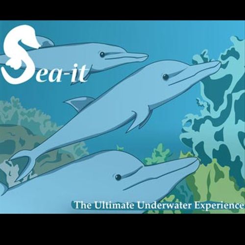 Sea It-Created in Illustrator for a fictional aqua
