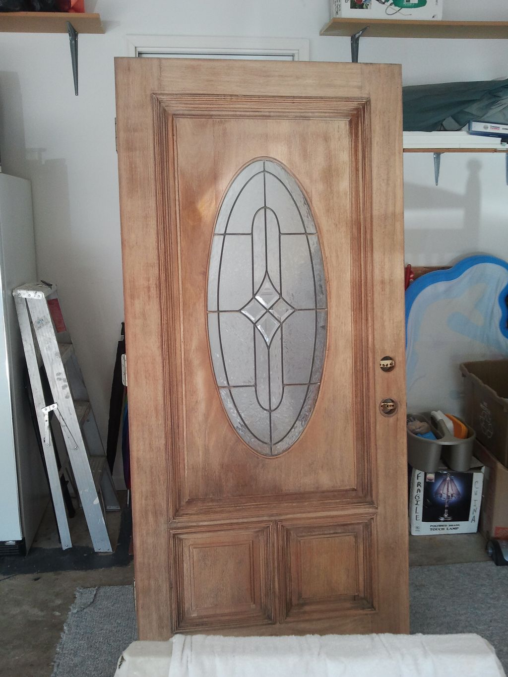 Before-Stripped Door
