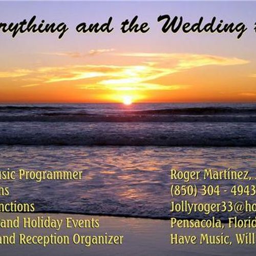 "Everything And The Wedding Too"

Beach Weddings, 