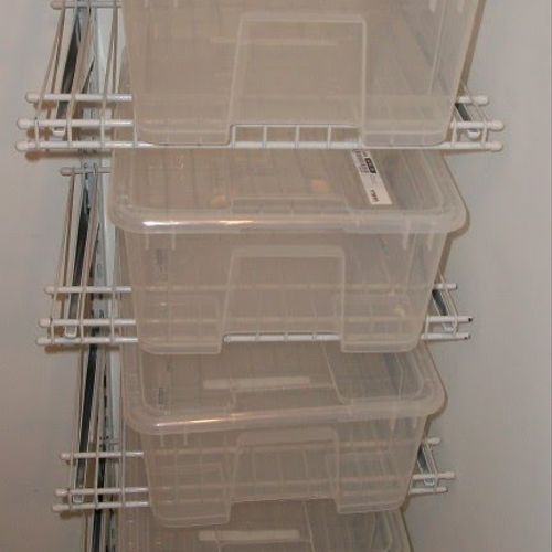 Closet shelving. I installed these for a homeowner